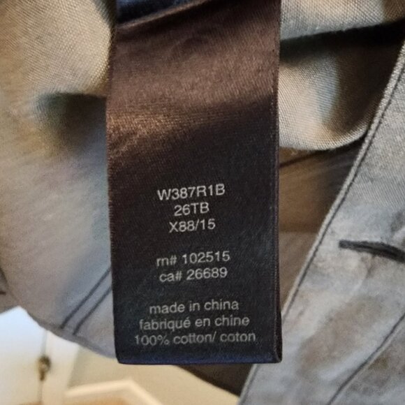 John Varvatos Button Down Shirt, Color Gray, Size XXL - Picture 3 of 4